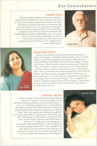 Our Contributors — Suparna Trikha, Natural Beauty Products Pioneer