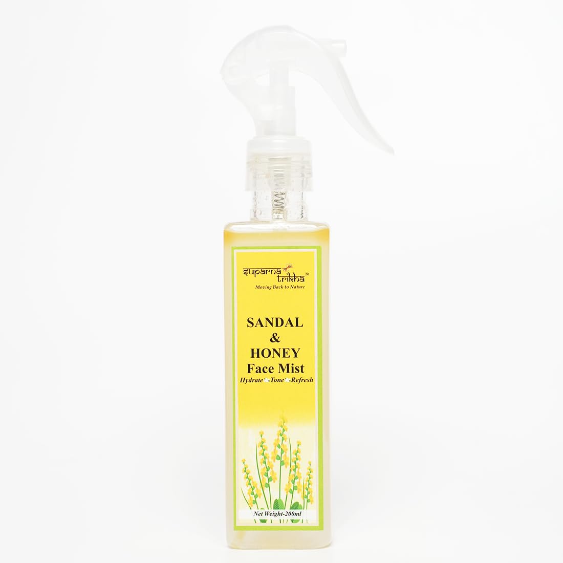 Sandal & Honey Face Mist for Hydrating, Cooling & Refreshing Skin | Facial Toner Spra - main image