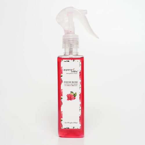 Fresh Rose Water Red | Natural Face Toner with Rose Petal Extract & Rose Oil | Cools, - main image