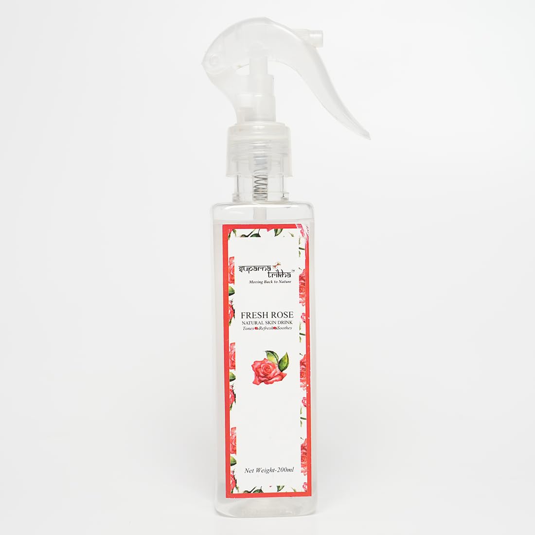Fresh Rose White Toner | Pure Rose Water with Rose Extract & Glycerine | Alcohol-Free - main image