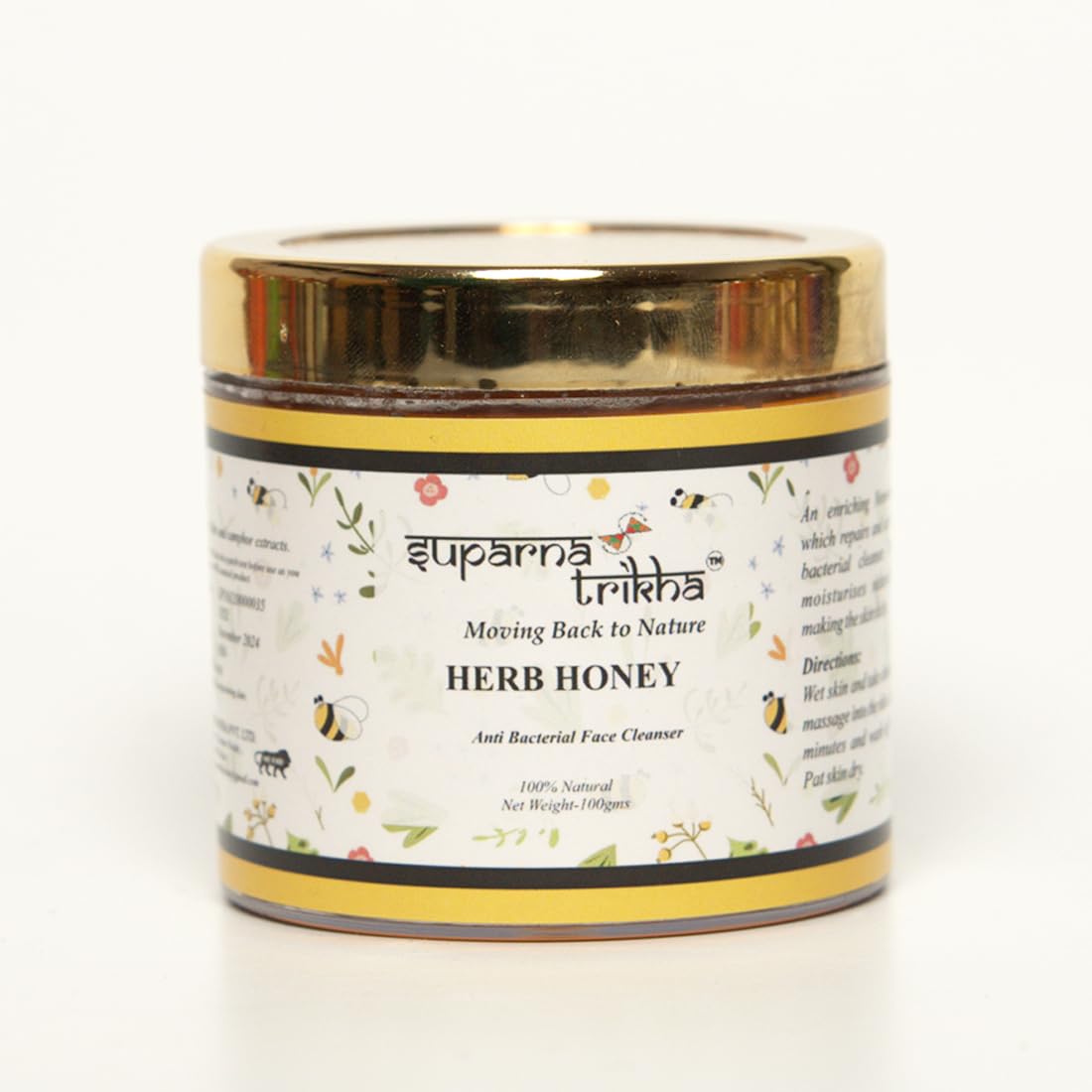 Herb Honey | Neem Honey Gel Cleanser for Oily & Acne-Prone Skin | With Mint & Camphor - main image