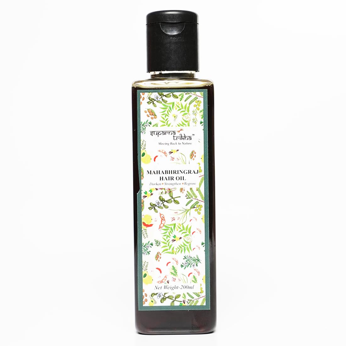 Mahabhringraj Hair Oil with Bhringraj, Brahmi, Jatamansi & Sesame Oil | Nourishing Ha - main image