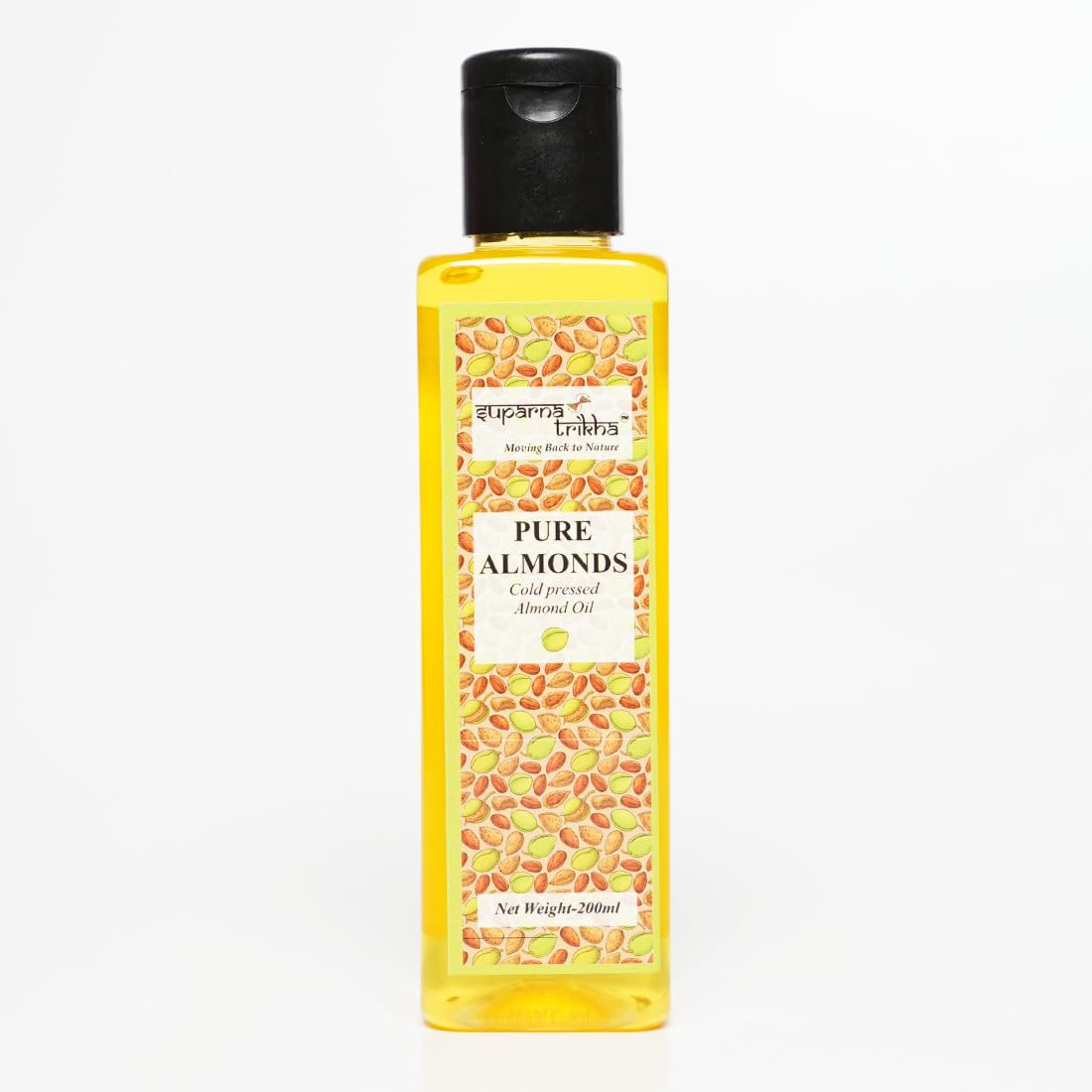 Pure Almonds Cold Pressed Almond Oil | Premium Gulbandi Almonds | For Hair Growth, Sk - main image