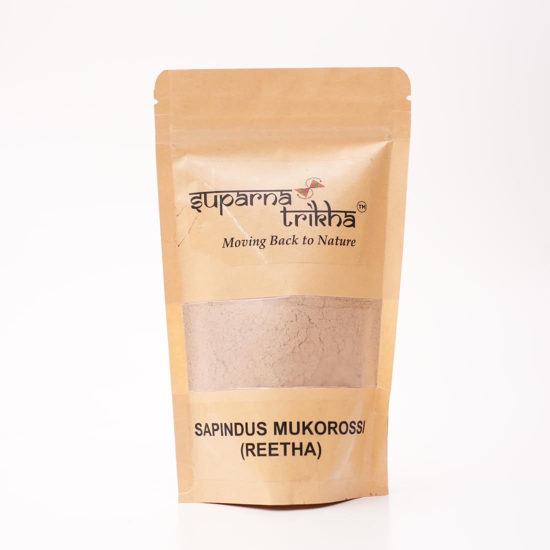 Reetha Powder | Pure Soapnut Natural Hair Cleanser | Gentle Herbal Shampoo Powder for - main image