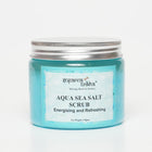 Aqua Sea Salt Body Scrub with Citrus Essential Oils | Exfoliating Body Polish with Se - main image