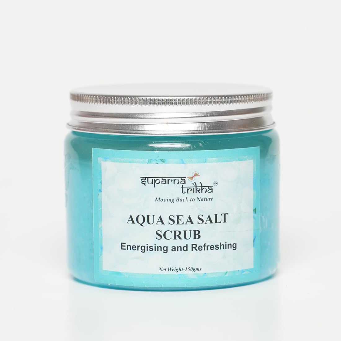 Aqua Sea Salt Body Scrub with Citrus Essential Oils | Exfoliating Body Polish with Se - main image