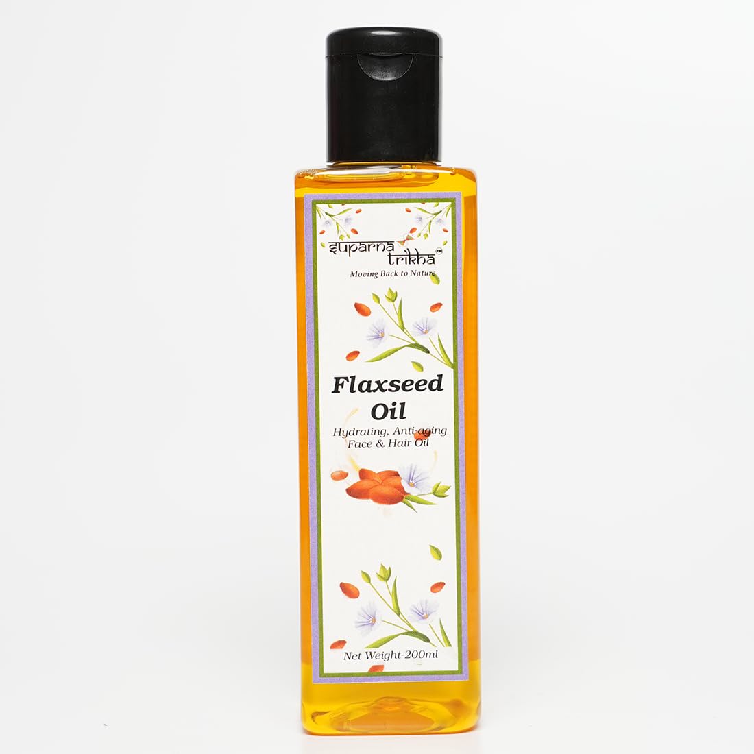 Flaxseed Oil | Cold-Pressed Plant-Based Omega-3 Powerhouse | Nutrient-Rich Oil that B - main image
