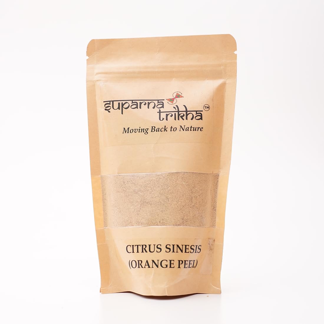 Orange Peel Powder | Pure Sun-Dried Santra Chilka for Glowing Skin | Vitamin C Bright - main image