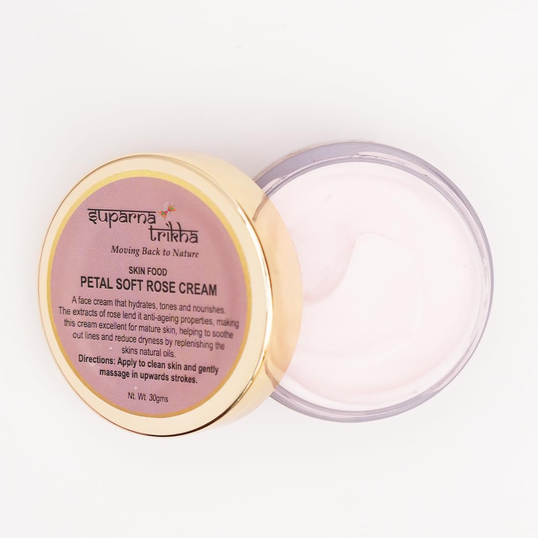 Petal Soft Rose Face Cream | Deeply Hydrating Anti-Ageing Moisturizer with Rose Petal - additional image
