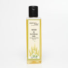 Seed & Sandal Body Massage Oil | Sesame, Almond & Sandalwood Oils | Deep Moisture for - main image