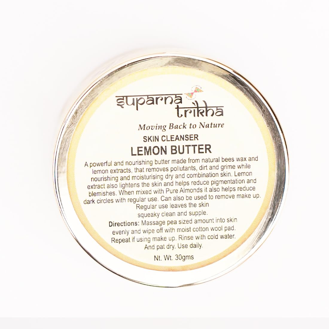 Lemon Butter Cleanser & Moisturizer | Cleansing Balm with Shea Butter, Cocoa Butter,  - main image
