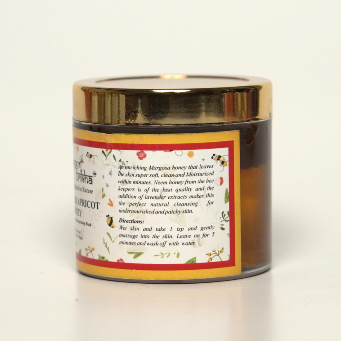 Lavender Apricot Honey | Neem Honey Face Scrub & Cleanser with Apricot Extract & Lave - additional image