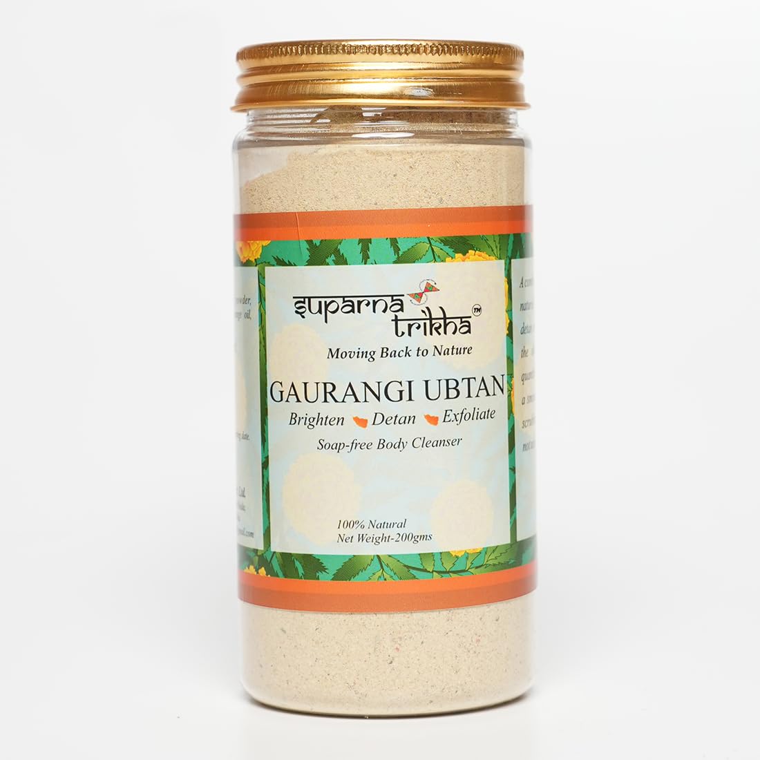 Gaurangi Herbal Ubtan Powder for Tan Removal & Skin Glow | Natural Body Polisher with - main image