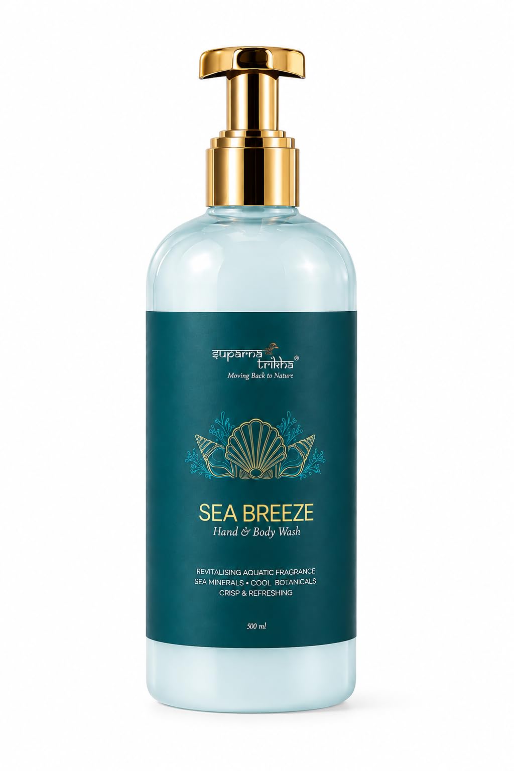 Sea Breeze Hand & Body Wash | Revitalising Aquatic Fragrance with Sea Minerals & Cool - main image