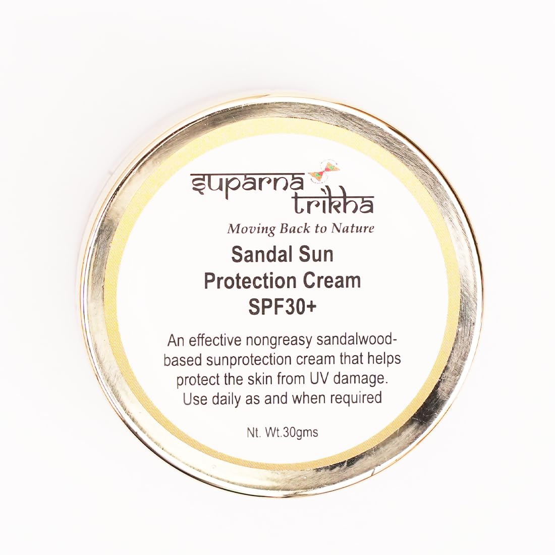Sandal Sun Protection Cream | SPF 30 Matte-Finish Sandalwood Sunscreen | Shields from - main image