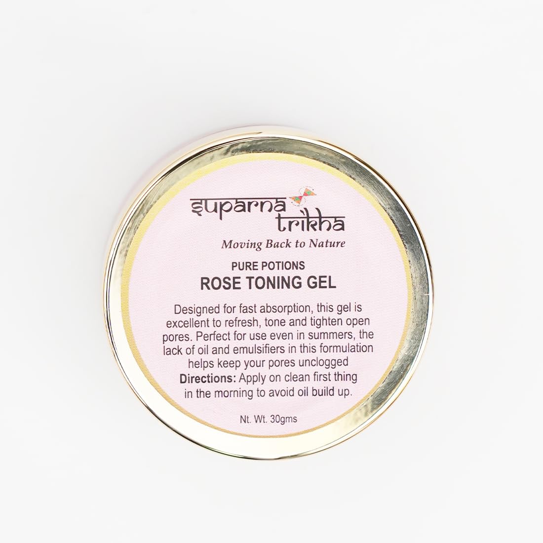 Rose Toning Gel for Face 25gm | Pore Tightening Gel for Oily Skin | Oil Control & Acn - main image