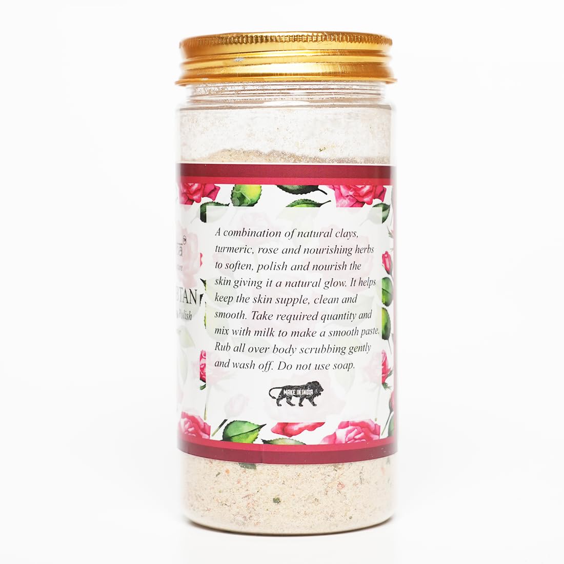 Nikhaar Ubtan | Herbal Body & Face Scrub with Rose, Turmeric, Neem & Almond | Traditi - additional image