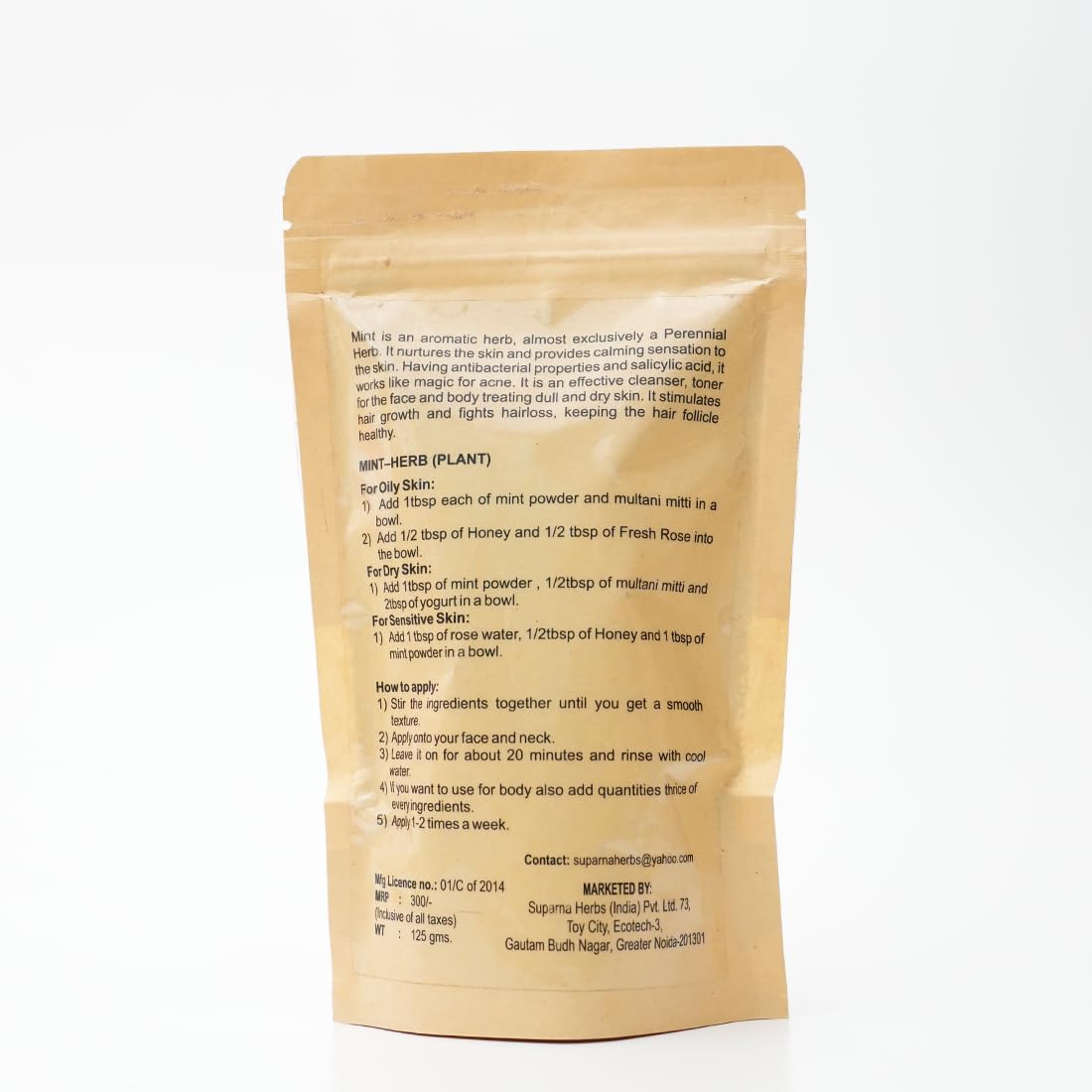 Pudina Powder | Pure Dried Mint for Cooling Face Packs & Clarifying Hair Care | Refre - additional image