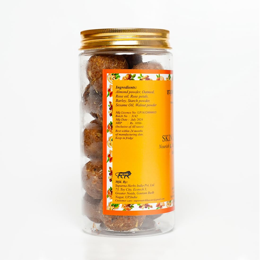 Skin Ladoo Face Pack | Natural Exfoliator & Skin Nourisher with Almond Powder, Oatmea - additional image
