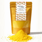 Yellow Gulaal with Turmeric & Marigold | Luxury Artisanal Holi Colour | Handmade, Non - main image